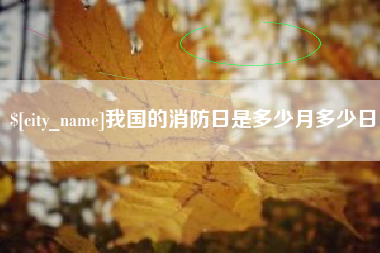 延边我国的消防日是多少月多少日
