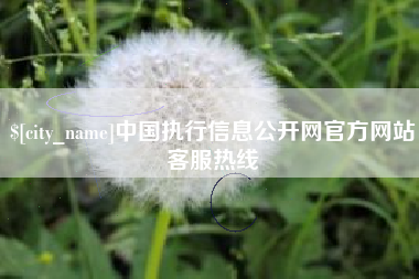 延边中国执行信息公开网官方网站客服热线