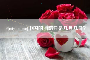 延边中国的消防日是几月几日？
