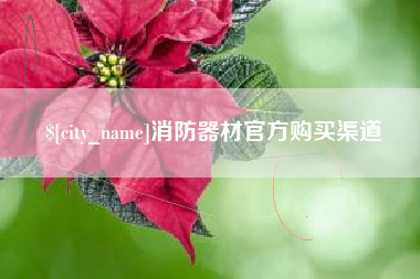 延边消防器材官方购买渠道