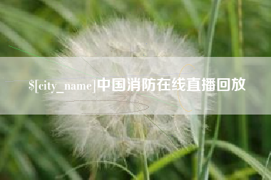 延边中国消防在线直播回放