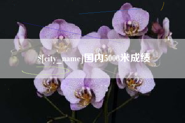 延边国内5000米成绩