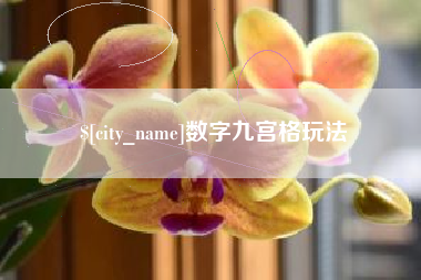 延边数字九宫格玩法