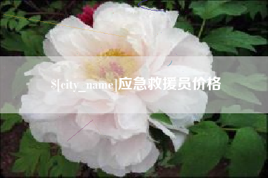延边应急救援员价格