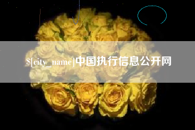 延边中国执行信息公开网