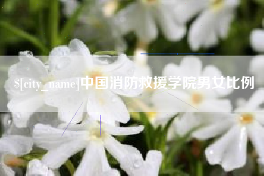 延边中国消防救援学院男女比例