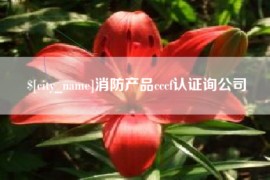 延边消防产品cccf认证询公司