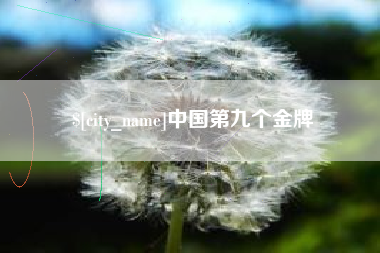 延边中国第九个金牌