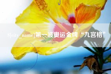 延边第一波奥运金牌“九宫格”