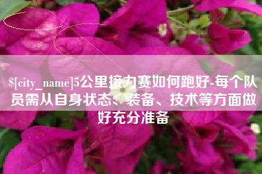 延边5公里接力赛如何跑好-每个队员需从自身状态、装备、技术等方面做好充分准备