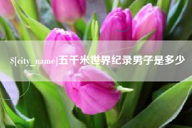 延边五千米世界纪录男子是多少
