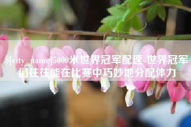 延边5000米世界冠军配速-世界冠军们往往能在比赛中巧妙地分配体力