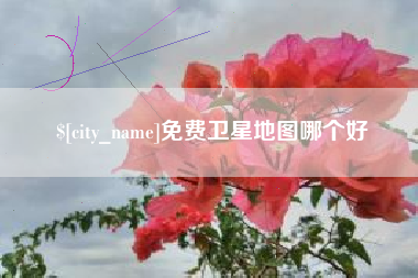 延边免费卫星地图哪个好