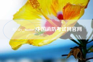 延边中国消防考试网官网